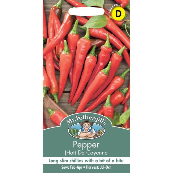 Pepper (Hot) De Cayenne Seeds